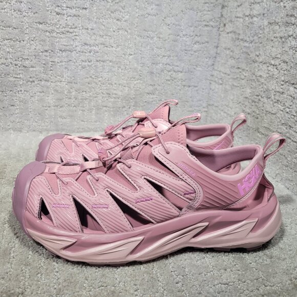 Hoka One One Hopara Women's Size US 8.5 Pale Mauve Synthetic Hiking Sandals. - Picture 2 of 12